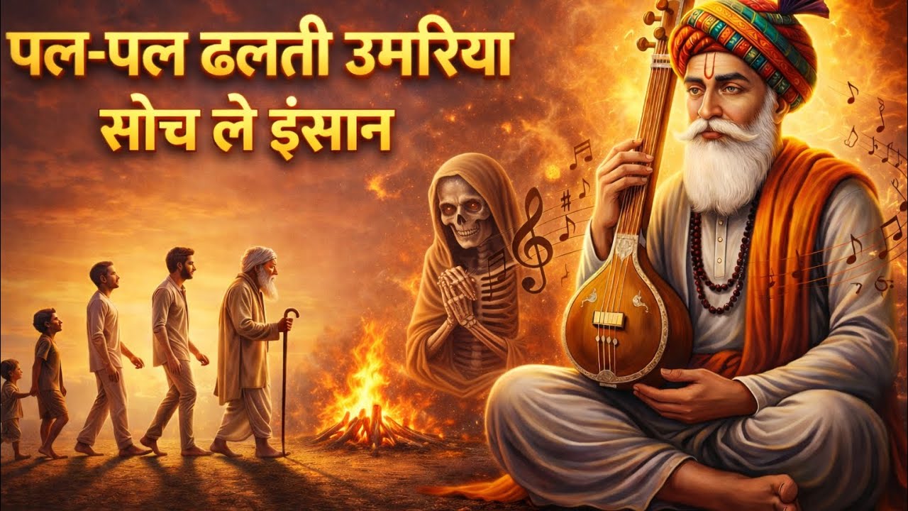 पल-पल ढलती जाए उमरिया | सोच ले इंसान | Kabir Bhajan 2026  #kabirbhajangyan 