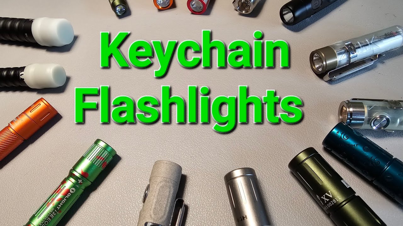 Top 10 Keychain Flashlights edc flashlight keychain YouTube