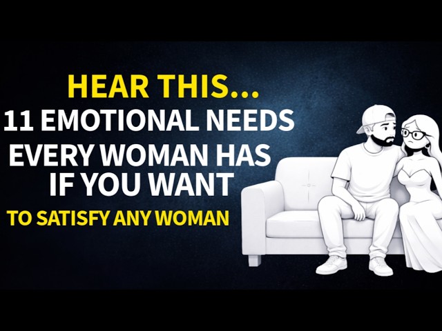 11 Emotional  Needs  Every Woman Has  But 1% Of Men Can Satisfy