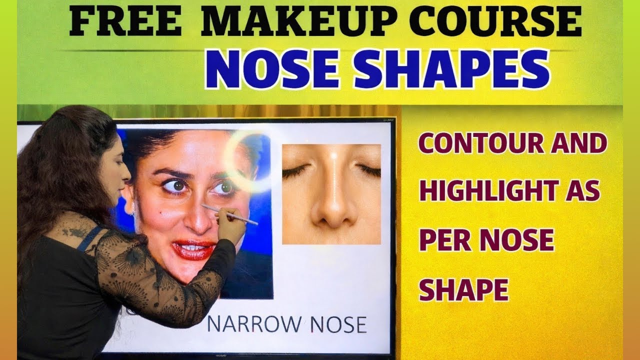 Stop Contouring Wrong! Nose Shapes & Correct Placement Explained #makeupforbeginners #bridalmakeup