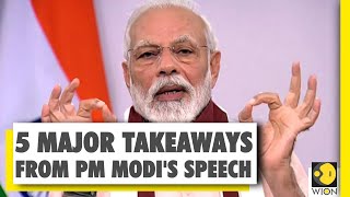 Pm Modis Speech 5 Major Takeaways  India 20 Lakh Crore Package  India News