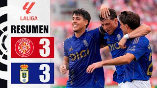 Girona vs Real Oviedo 3-3 Resumen | LaLiga 2025-26