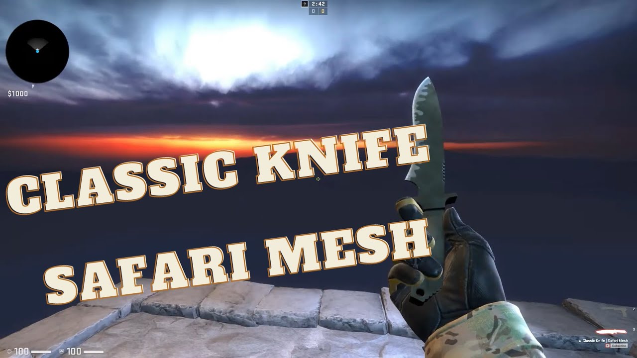 Classic Knife (Safari Mesh FT) Showcase YouTube