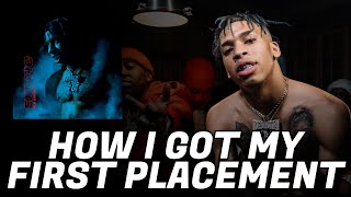 how i got my first placement... (with Palaze & NLE Choppa)