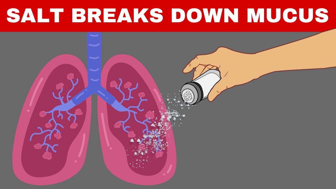Eliminate Respiratory Mucus (phlegm) with SALT YouTube