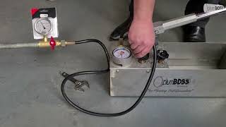 Rough In Test Kit with LF Gauge & Test Bucket | RTK01 & SSTP50