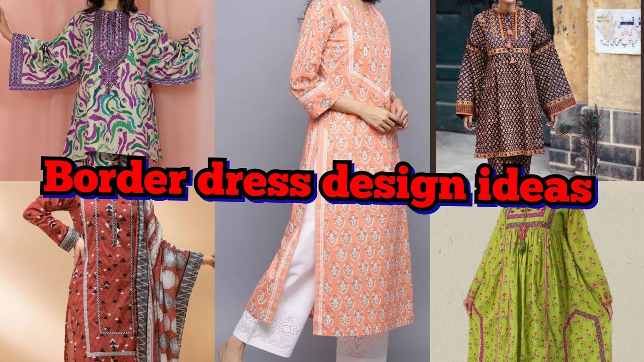 Luxury Dress Designing Ideas |Trendy Outfit Styles for Girls | Stylish Border & Neck Designs 2025-26
