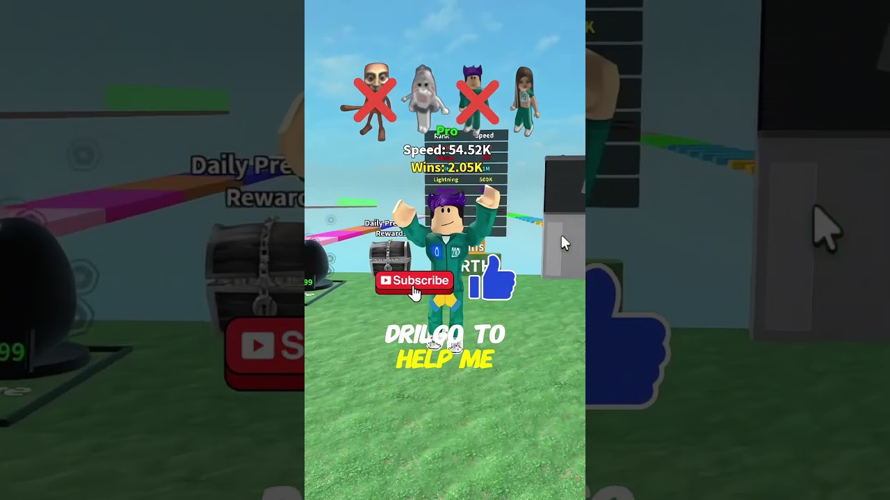 Roblox character vs speed challenge..🤣