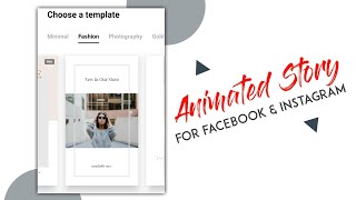 Create Animated Story Video with Your Photo for Facebook and Instagram | Bangla Tutorial screenshot 5