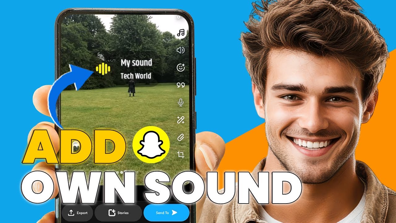 Как создать собственный звук в Snapchat (Создайте пользовательское аудио!)