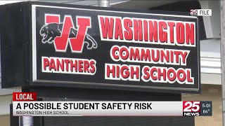 Washington Community High School Addresses Confusion Following Possible Student Safety Risk