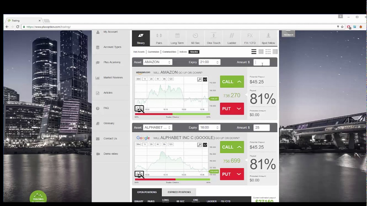 PlusOption - Maximum profits with top analyst Christopher Glen