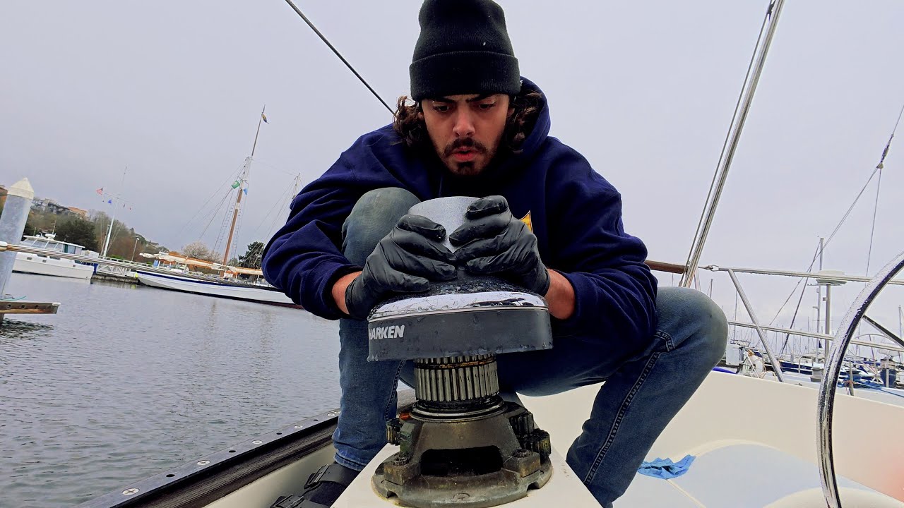 Обслуживание этой лебедки оказалось на удивление приятным