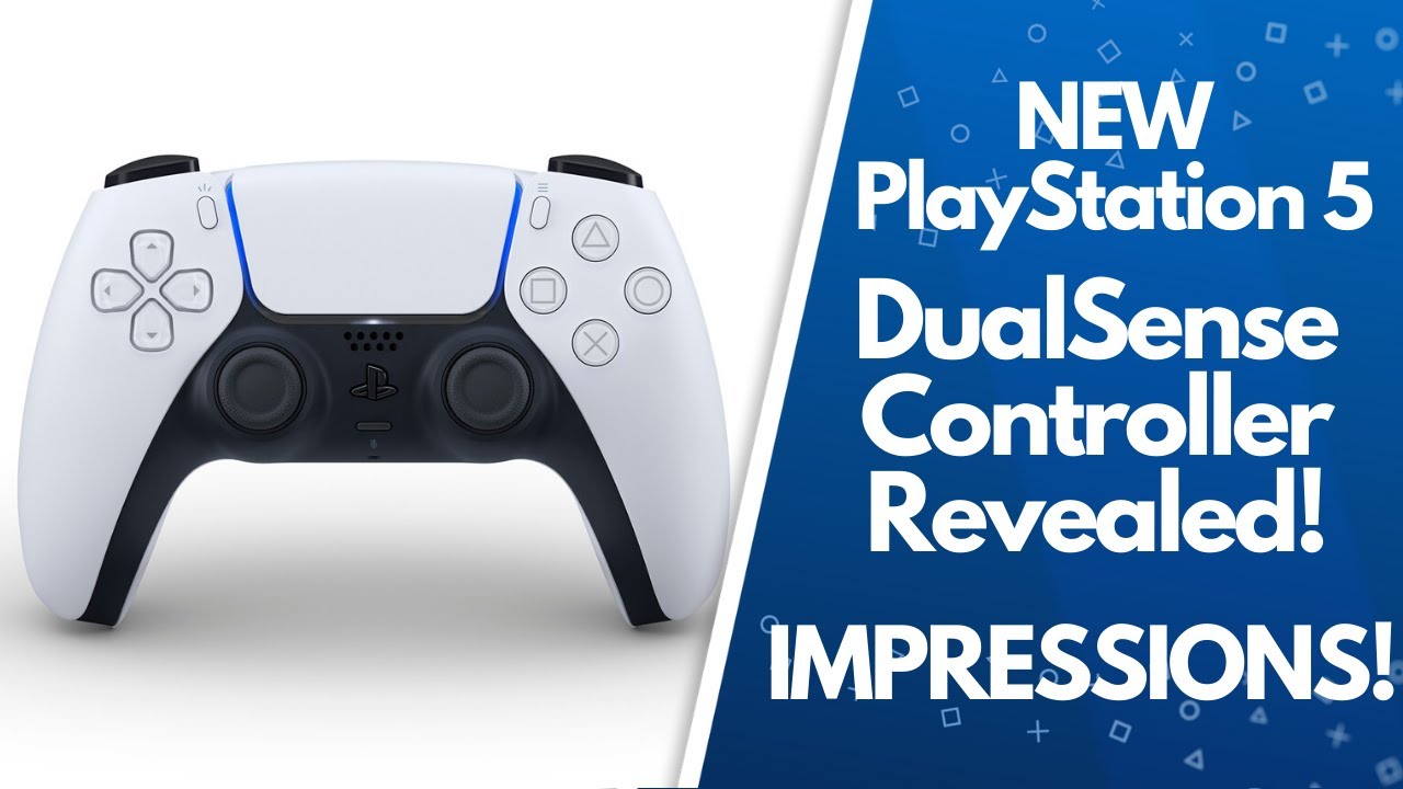 NEW PS5 Controller DualSense Revealed! l Impressions and Breakdown