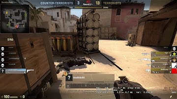 CS:GO - 1v4 ninja defuse... March 11 2016 r17 esea match 6323227