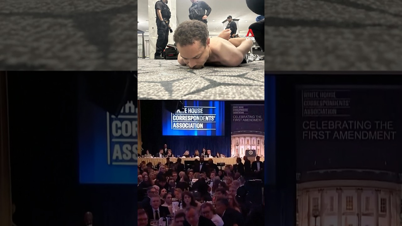 Trump unharmed, suspect arrested after shots fired at White House correspondents' dinner