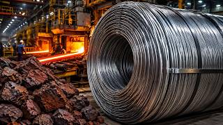 From Iron Ore To Steel Wire Rods: The Full Steel Factory Process