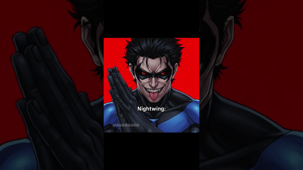 I must learn Nightwing's ways of acquiring the baddies 🙏