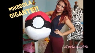 Como Hacer Una Pokebola Gigante