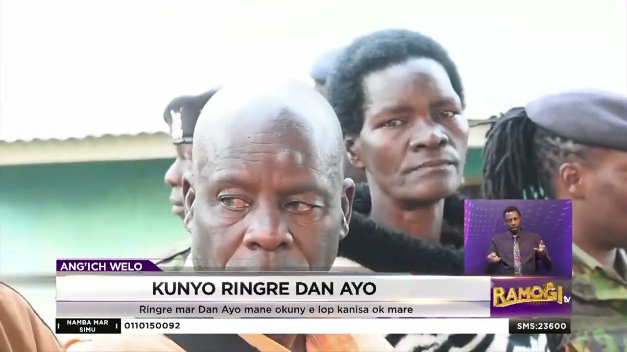 Ringre mar Dan Ayo mane okuny e lop kanisa Migori ok mare | 