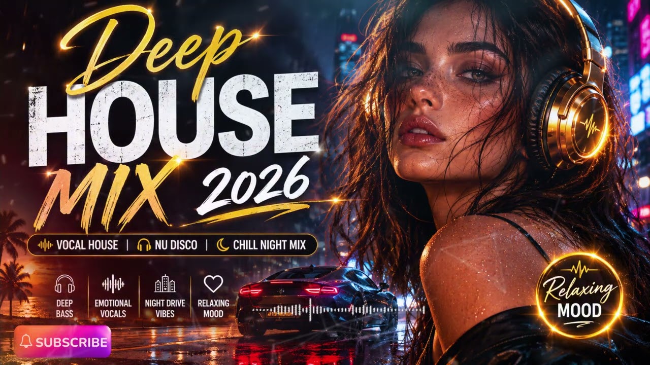 Deep House Chill Mix 2026 🚗 Relaxing Night Drive Vibes - YouTube