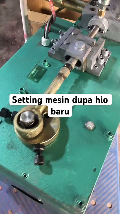 Setting mesin baru dupa hio halus untuk ukuran 39cm #mesindupa #mesinbikindupa #mesinbuatdupa #dupa