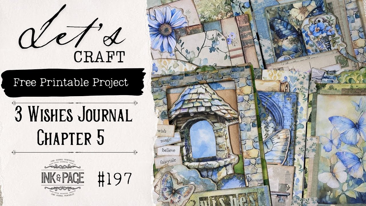 3 Wishes Tab Bound Journal | Chapter 5 | March Easy Free