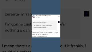 Bad-Faith-Misinterpreter Knows An Evil Wizard, Interpreterverse Post #tumblr #tumblrpost