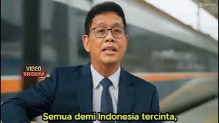 JANGAN NANGIS! LAGU TERBARU PAK PURBAYA YUDHI SADEWA (AI) DI DEPAN KERETA WOOSH: MAAFKANLAH AKU!