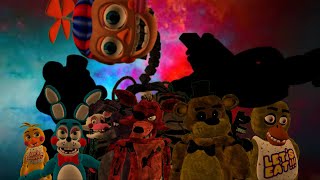 Gmod FnaF | Freddy And Friends Get Attacked By A Killer Robot