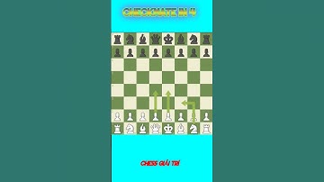 Chiếu Hết Trong 4 Nước cờ (Checkmate in 4)#shorts