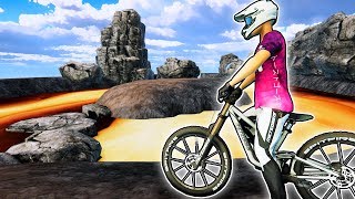 Descenders: HUGE Volcano Map! - Isle of Ash