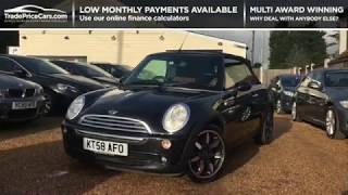 2008 MINI CONVERTIBLE 1.6 COOPER SIDEWALK FOR SALE | CAR REVIEW VLOG