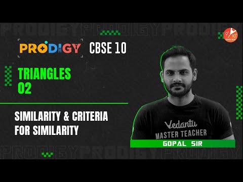 Triangles L2 | Similarity & Criteria for Similarity | NCERT Class 10 Maths Solutions | CBSE |Vedantu