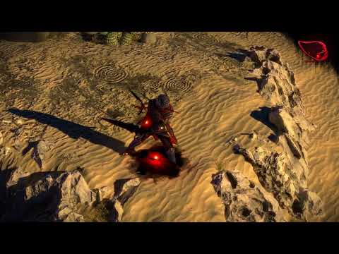 Path of Exile: Blood Guard Character Effect - Path of Exile: Blood Guard Character Effect