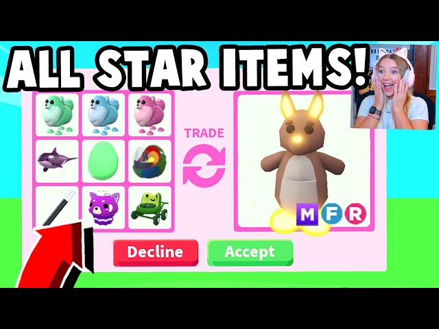 TRADING ALL! MAINLY LF STARFISHES OR OTHER STAR REWARD PETS :  r/AdoptMeTrading