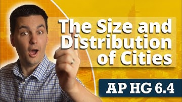 The Central Place Theory & Urban Hierarchy [AP Human Geography Unit 6 Topic 4]