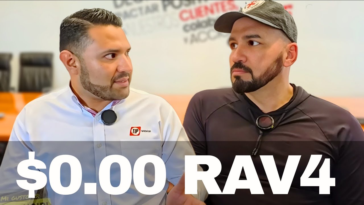 Compra Toyota RAV4 con $0.00 de Enganche 