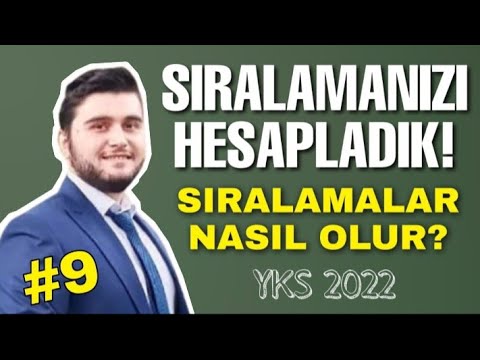 NETLERİNİZİ Yazın Sıralamanızı
