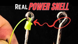 Power Snell Knot | How to tie a snell knot on a fishing hook