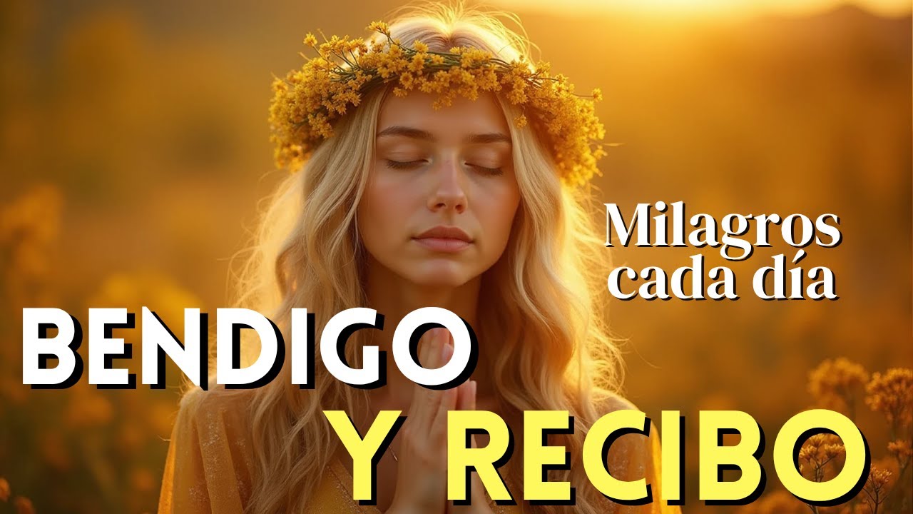 💫 RECIBO BENDICIONES 💫 Mantra de Gratitud y Abundancia Divina