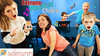 Last To Leave Extreme Musical Chairs With Punishments Wins