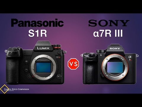 Panasonic S1R vs Sony a7RIII Camera Specs Comparison