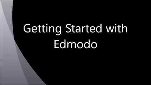 Intro to Edmodo