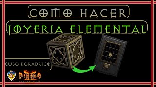 ESTAS FORMULAS de JOYERIA ELEMENTAL TE AYUDARAN - Diablo 2 / Diablo 2 Resurrected