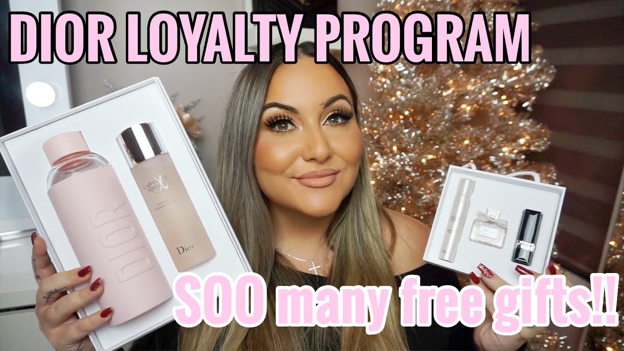 Dior Loyalty Program - Silver Gift Unboxing #dior #diorloyaltyprogram