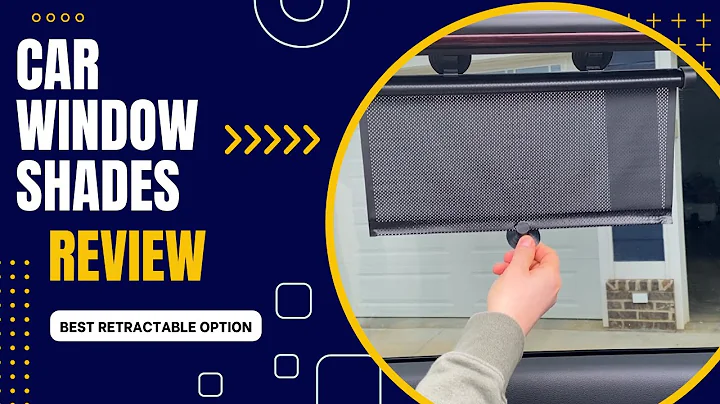 Retractable Car Window Shades Review - Set of 2 from EcoNour