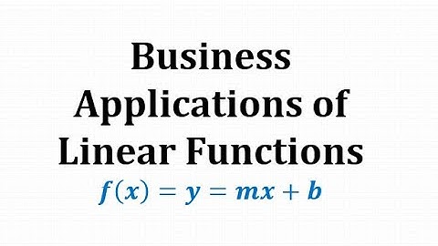 Business Applications - Linear