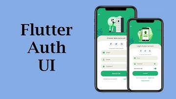 Login, Signup Page - Flutter UI - Speed Code