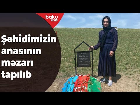 Anasının məzarında nişan qoyan şəhidimiz Raquf Orucov - Baku TV